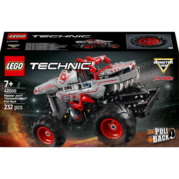 Блоковий конструктор LEGO Technic Monster Jam ThunderROARus з інерційним двигуном (42200)