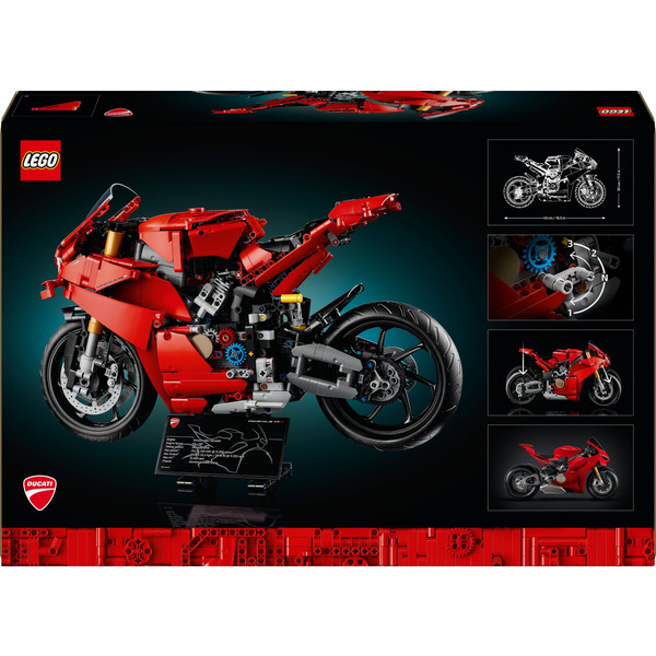 LEGO 42202 Technic Ducati Panigale V4 S – набор конструктора мотоцикла Ducati Panigale V4 S
