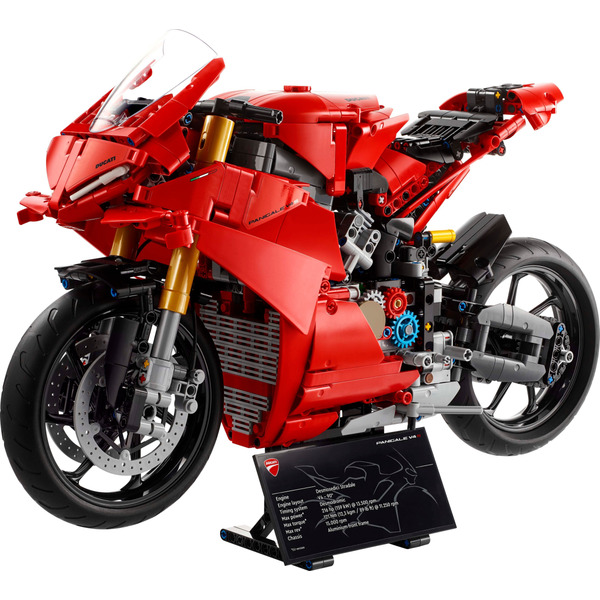 LEGO 42202 Technic Ducati Panigale V4 S – набор конструктора мотоцикла Ducati Panigale V4 S