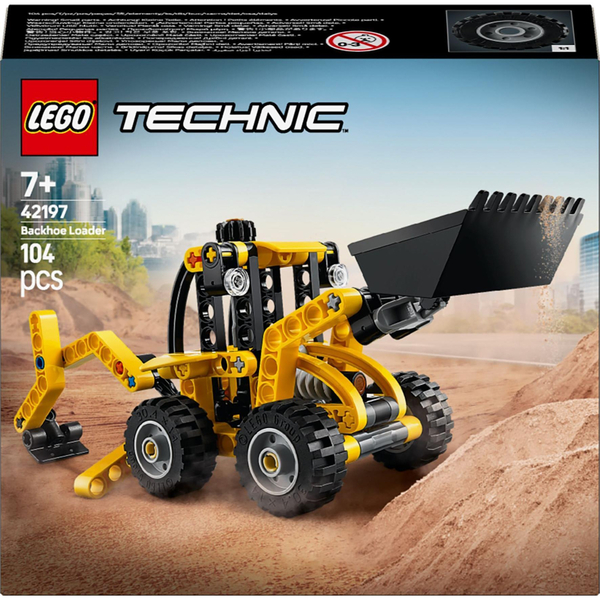 LEGO 42197 Technic Экскаватор-погрузчик "Мега Почвосборник"