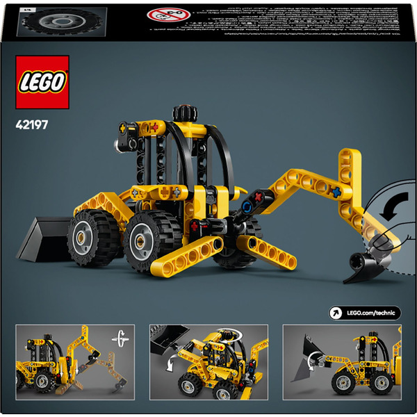 LEGO 42197 Technic Экскаватор-погрузчик "Мега Почвосборник"