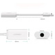 Звукова карта USB AUX jack, TRRS (Mic & Ear), ALC4042 Ugreen Біла US206