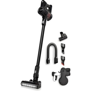 Пылесос Gorenje беспроводный, 121Вт, конт пыль -0,5л, автон. раб. до 45мин, вес-2,5кг, НЕРА, 2насадки, подсветка, индикатор, черный