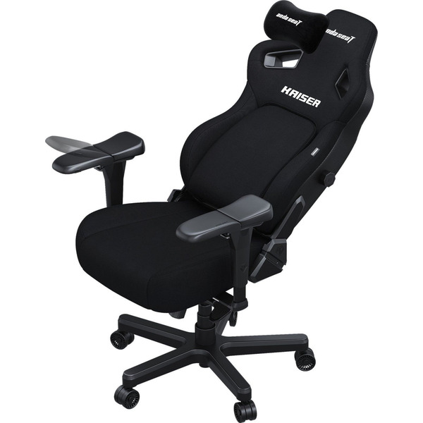 Крісло для геймерів Anda Seat Kaiser 4 Size XL Fabric Black (AD12YDDC-XLL-20-B-CF)