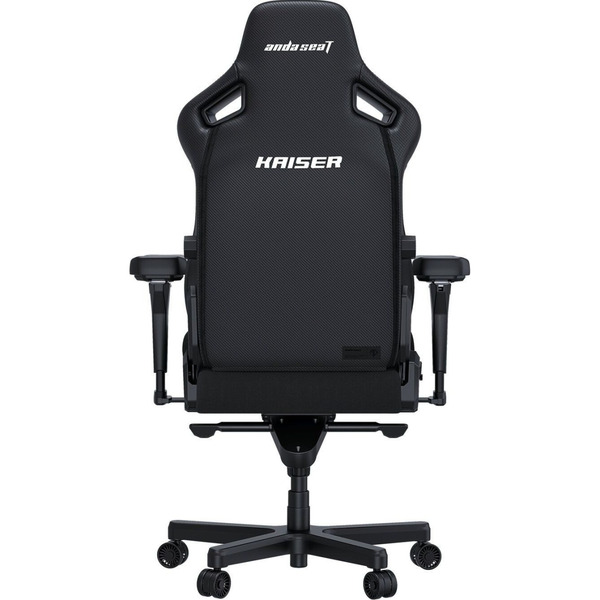 Крісло для геймерів Anda Seat Kaiser 4 Size XL Fabric Black (AD12YDDC-XLL-20-B-CF)