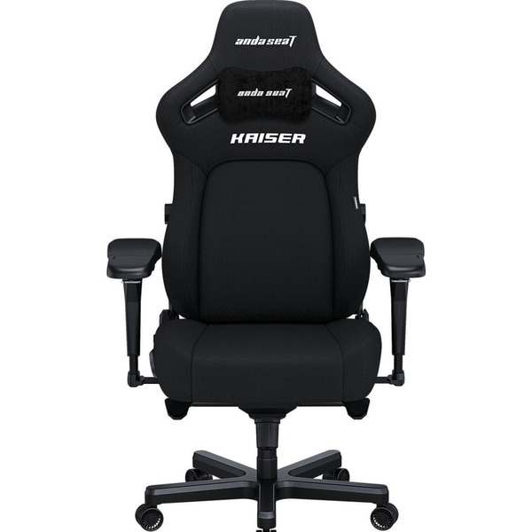 Крісло для геймерів Anda Seat Kaiser 4 Size XL Fabric Black (AD12YDDC-XLL-20-B-CF)