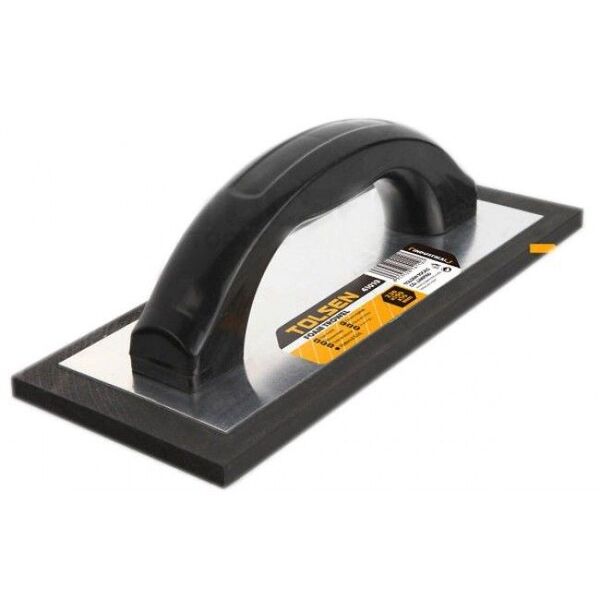 Терка для ручок Tolsen, 230х100х10мм, пластик, гумова остановка, полімер EVA
