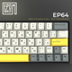 Клавиатура беспроводная Epomaker EP64 60% Mulan Switch Hot-Swap (2.4G/BT/USB) RGB UA Black (EP64-B-M)