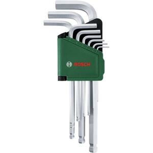 Набір шестигранних ключів Bosch, 9 шт. (1.600.A03.2V1)