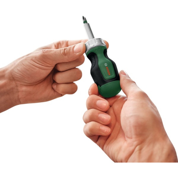 Викрутка з тріскачкою Bosch на 6 насадок (1.600.A03.2UZ)