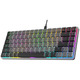 Клавиатура GamePro MK141R Red Swich Low Profile RGB Dark Gray