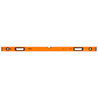 Уровень Neo Tools S 400 алюминиевый, 120 см, 3 капсулы, 2 отверстия для рук
