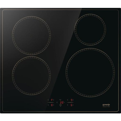 Варочная поверхность Gorenje индукционная, 60см, PowerBoost, TouchControl, StayWarm, блокировка от детей, черный