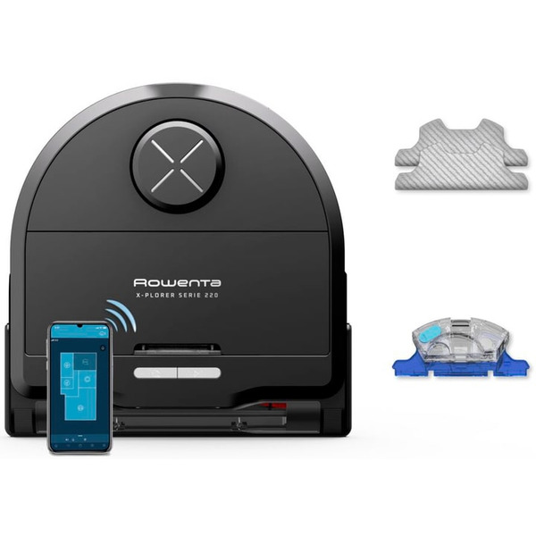 Название товара: Робот-пылесос Rowenta X-Plorer Serie 220 RR9465WH