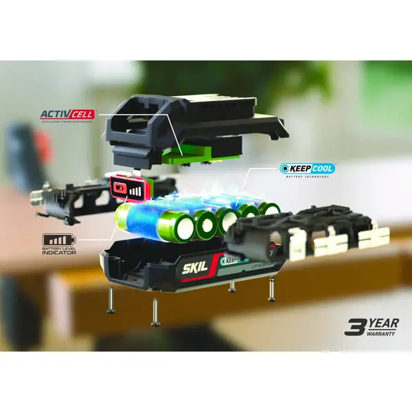 Аккумулятор SKIL BR1E3102 AA, 2.5 Ач (BR1E3102AA)