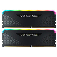 Модуль памяти DDR4 2x8GB/3200 Corsair Vengeance RGB RS Black (CMG16GX4M2E3200C16)
