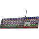Клавиатура GamePro MK145R Red Swich Low Profile Dark Gray