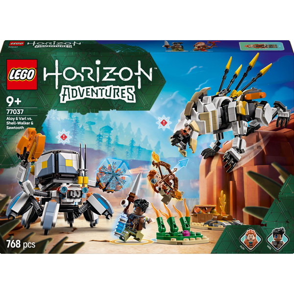 LEGO Horizon Adventures: Битва між Алою і Варлом проти Краболаза і Пилозуба (77037)