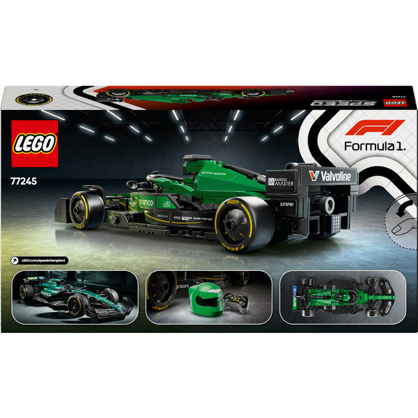 Конструктор LEGO Speed Champions: Автомобіль для перегонів Aston Martin Aramco F1 AMR24 (77245)