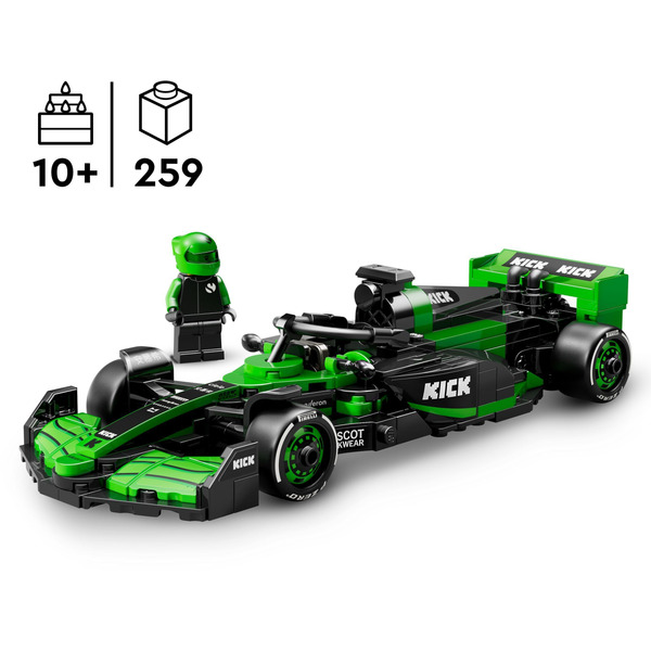 Конструктор LEGO Speed Champions: Автомобіль для перегонів KICK Sauber F1 Team C44 259 деталей (77247)