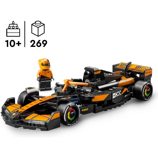 Конструктор Lego Speed ​​Champions: Гоночный автомобиль McLaren F1 Team MCL38 (77251)