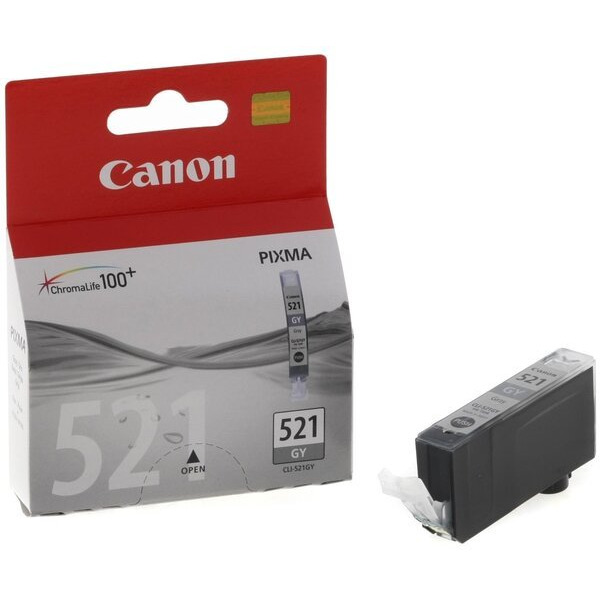 Картридж струменевий CANON CLI-521GY Grey MP980 (2937B004)