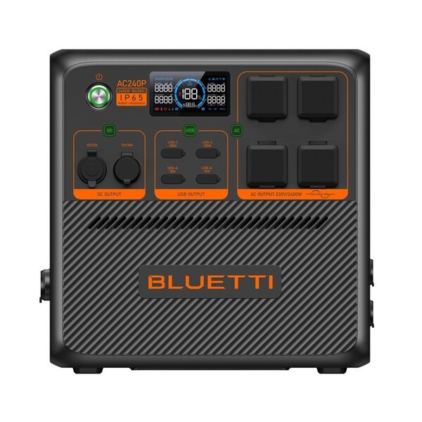 Зарядная станция Bluetti AC240P, 1843Wh, 2400W, LiFePO4, IP65