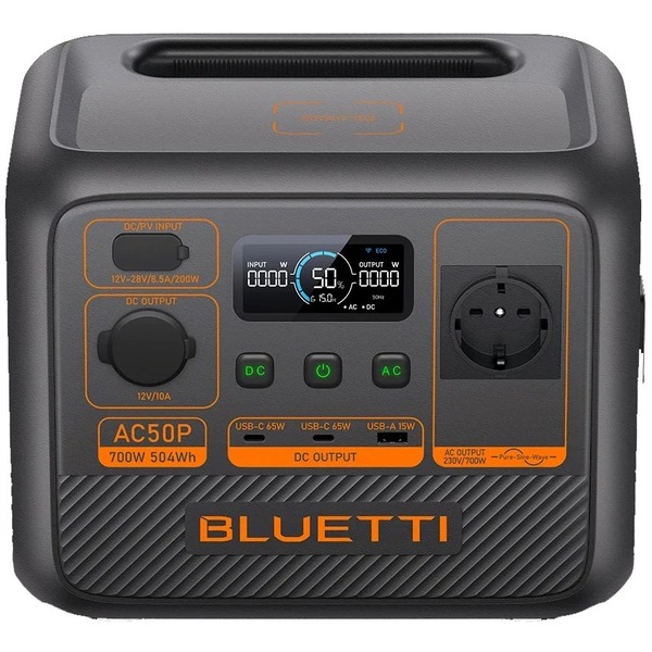 Зарядное устройство Bluetti AC50P, 504 Втч, 700 Вт, LiFePO4