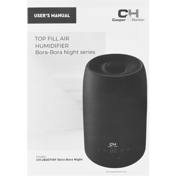 Зволожувач повітря Cooper&Hunter CH-2820TWF