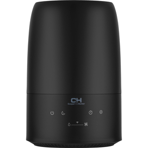 Увлажнитель воздуха Cooper&Hunter CH-2820TWF 30м2, 2л, 280 мл/ч, ультразвуковой, верхний залив,  WI-FI, гигростат, аромакапсула, подсветка, белый