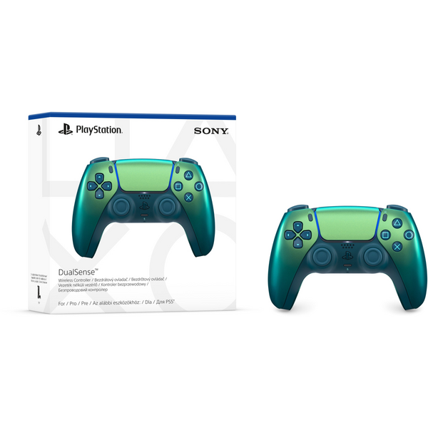 Геймпад беспроводной Sony PlayStation 5 DualSense Chrome Teal (1000044474)