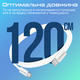 Кабель Promate USB Type-C - Lightning (M/M), 3 A, 27 W, 1.2 м, EcoLine-Ci120 White