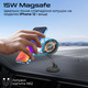 Беспроводное зарядное устройство Promate Magnus2-Qi MagSafe Black