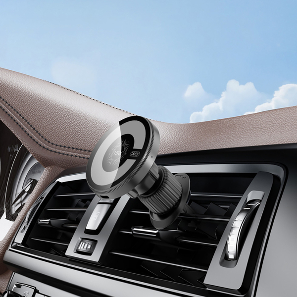 Беспроводное зарядное устройство XO CX025 Magnetic MagSafe Black