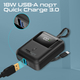 Универсальная мобильная батарея Promate PowerPod-10 10000mAh 35W Black