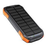 Универсальная мобильная батарея Promate SolarTank-10PDQi 10000mAh 20W Black