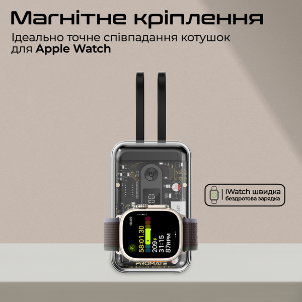 Внешний аккумулятор (Power Bank) Promate Mavrix-20 20000mAh 65W Черный