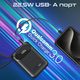 Универсальная мобильная батарея Promate PowerPod-20 20000mAh 35W Black