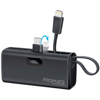 Универсальная мобильная батарея Promate Nanopack-5 5000mAh 20W Black
