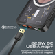 Универсальная мобильная батарея Promate TransPack-5 5000mAh 22.5W Black