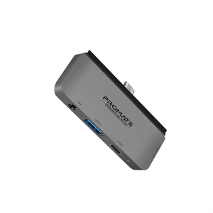 USB-хаб Promate PadHub-Pro Grey