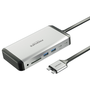USB-хаб Promate VersaHub Grey