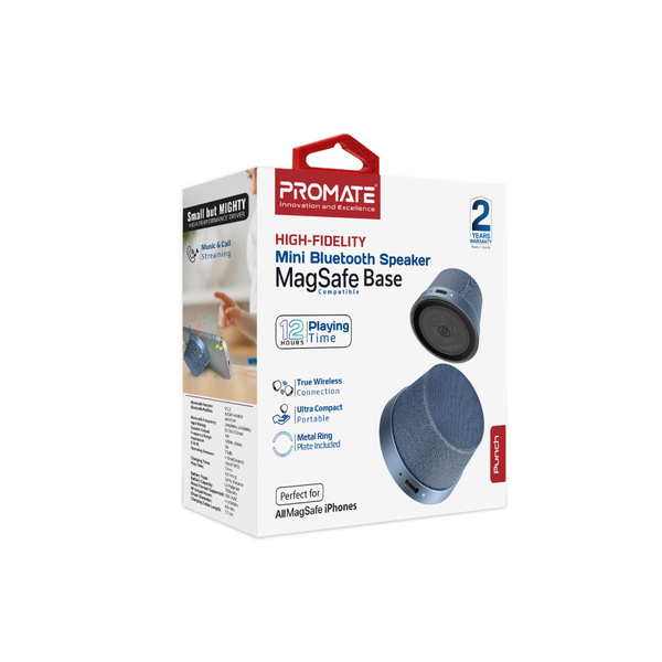 Портативная колонка Promate Punch 3W Navy