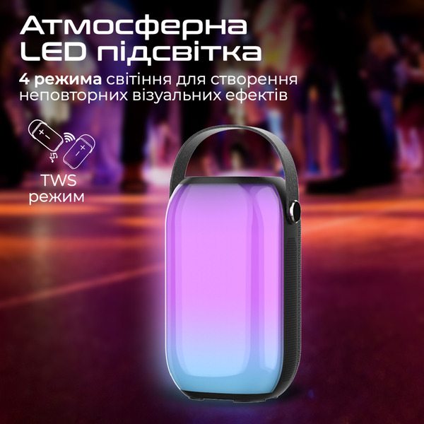 Акустична система Promate Spectro-20 20W Black