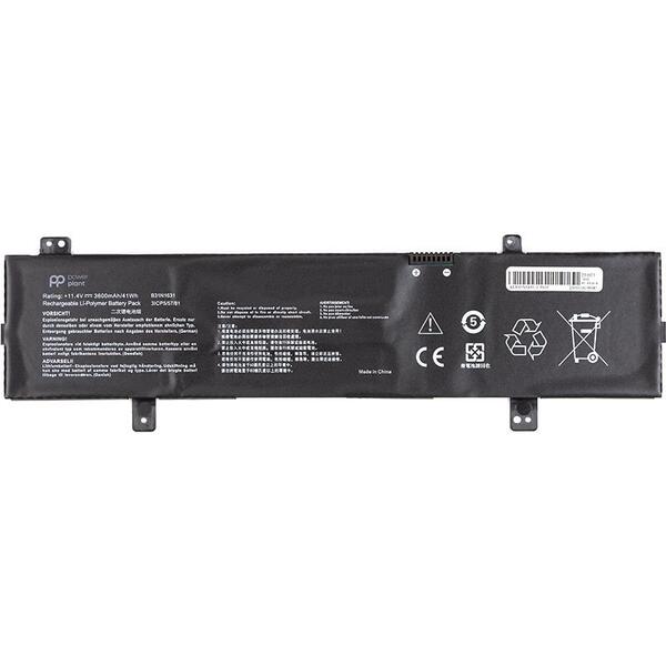 АКБ PowerPlant для ноутбука Asus VivoBook 15 X505BA (B31N1631) 11.4V 3600mAh (NB431809)