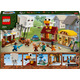 Конструктор LEGO Minecraft Нападение на село с воздушным шариком Ґаст
