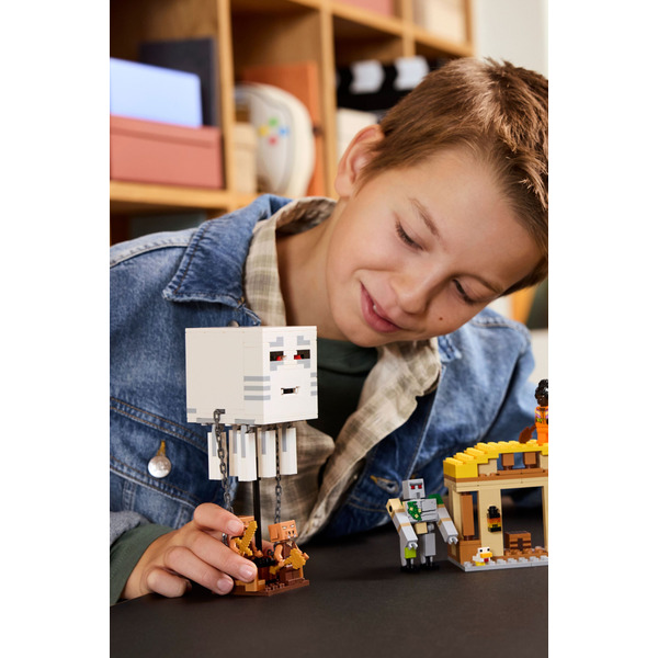 LEGO 21273 Minecraft Напад на село з повітряною кулькою Гаст