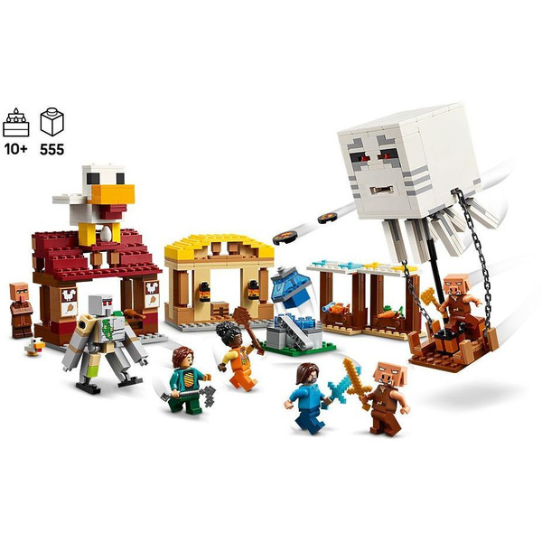 LEGO 21273 Minecraft Напад на село з повітряною кулькою Гаст