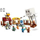 Конструктор LEGO Minecraft Нападение на село с воздушным шариком Ґаст