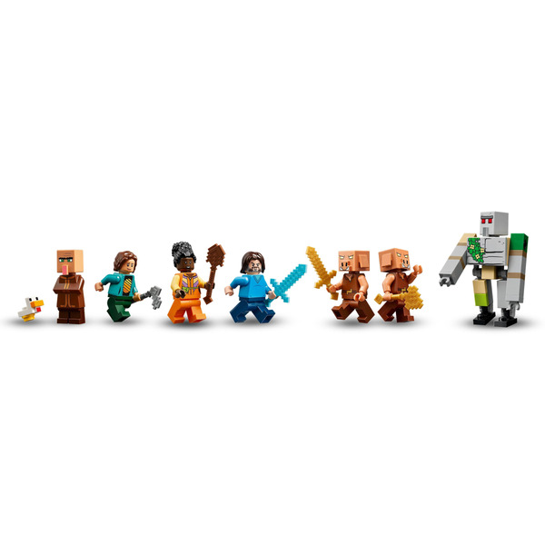 LEGO 21273 Minecraft Напад на село з повітряною кулькою Гаст